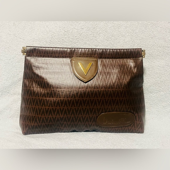 Mario Valentino Handbags - Mario Valentino Monogram Clutch